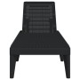 Tumbona de PP gris antracita 186x60x29 cm de , Tumbonas - Ref: Foro24-364221, Precio: 92,88 €, Descuento: %