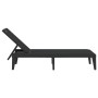Tumbona de PP gris antracita 186x60x29 cm de , Tumbonas - Ref: Foro24-364221, Precio: 92,88 €, Descuento: %