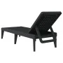 Anthracite grey PP sun lounger 186x60x29 cm by , Loungers - Ref: Foro24-364221, Price: 104,48 €, Discount: %