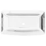 Lavabo 71x38x13,5 cm cerámica plateado de vidaXL, Lavabos - Ref: Foro24-143479, Precio: 97,30 €, Descuento: %