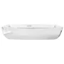 Lavabo 71x38x13,5 cm cerámica plateado de vidaXL, Lavabos - Ref: Foro24-143479, Precio: 97,30 €, Descuento: %