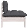 Muebles de jardín 7 pzas con cojines madera maciza de pino de , Conjuntos de jardín - Ref: Foro24-3096221, Precio: 588,06 €, ...