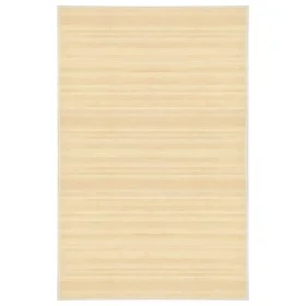 Alfombra de bambú color natural 100x160 cm de vidaXL, Alfombras - Ref: Foro24-247200, Precio: 35,21 €, Descuento: %