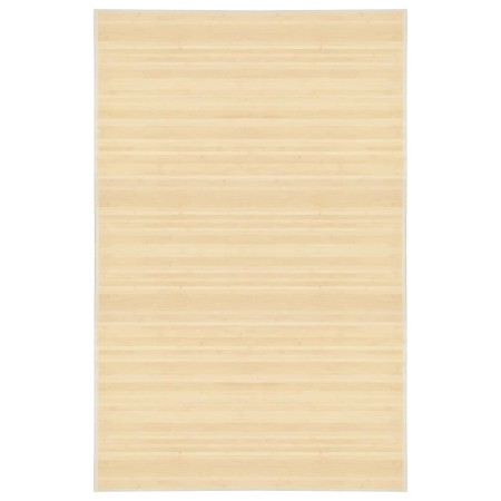 Alfombra de bambú color natural 100x160 cm de vidaXL, Alfombras - Ref: Foro24-247200, Precio: 36,03 €, Descuento: %