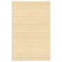Alfombra de bambú color natural 100x160 cm de vidaXL, Alfombras - Ref: Foro24-247200, Precio: 35,21 €, Descuento: %