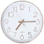 Reloj de pared 30 cm rosa dorado de vidaXL, Relojes de pared - Ref: Foro24-50633, Precio: 37,45 €, Descuento: %