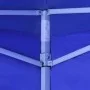 Cenador plegable con 2 paredes azul 3x3 m de vidaXL, Carpas y cenadores - Ref: Foro24-44961, Precio: 153,27 €, Descuento: %