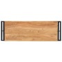 Mesa consola de madera maciza de acacia 90x30x75 cm en Mesas auxiliares | Comprar online en Foru.es