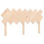 Estructura de cama con cabecero madera maciza 140x200 cm de , Camas y somieres - Ref: Foro24-3193726, Precio: 124,40 €, Descu...