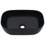 Lavabo 45,5x32x13 cm cerámica negro de vidaXL, Lavabos - Ref: Foro24-143916, Precio: 75,96 €, Descuento: %