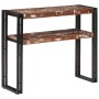 Mesa consola de madera maciza reciclada 90x30x75 cm en Mesas auxiliares | Comprar online en Foru.es