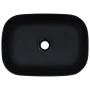 Lavabo 45,5x32x13 cm cerámica negro de vidaXL, Lavabos - Ref: Foro24-143916, Precio: 75,96 €, Descuento: %