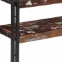 Mesa consola de madera maciza reciclada 90x30x75 cm en Mesas auxiliares | Comprar online en Foru.es