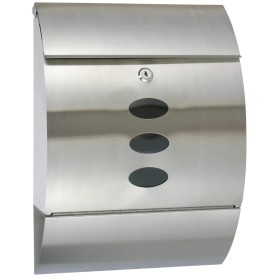 HI Buzón de acero inoxidable 30x12x40 cm de HI, Buzones de correo - Ref: Foro24-423961, Precio: 43,87 €, Descuento: %