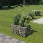 Arriate de gaviones de acero 90x50x50 cm de vidaXL, Maceteros y jardineras - Ref: Foro24-143569, Precio: 42,62 €, Descuento: %