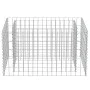Arriate de gaviones de acero 90x50x50 cm de vidaXL, Maceteros y jardineras - Ref: Foro24-143569, Precio: 42,62 €, Descuento: %