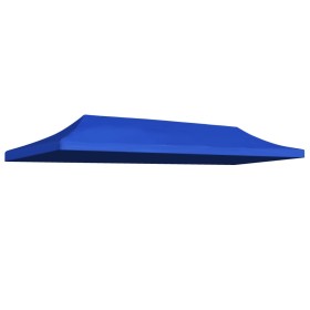 Techo de carpa para celebraciones 3x6 m azul de vidaXL, Cubiertas para carpas y cenadores - Ref: Foro24-44987, Precio: 57,21 ...