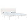 Estructura de cama madera maciza blanco Supe King 180x200 cm de , Camas y somieres - Ref: Foro24-3104169, Precio: 210,03 €, D...