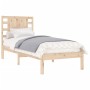 Estructura de cama madera maciza 90x190 cm de , Camas y somieres - Ref: Foro24-3104183, Precio: 93,94 €, Descuento: %