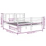Estructura de cama madera maciza de pino 135x190 cm de , Camas y somieres - Ref: Foro24-3104258, Precio: 142,82 €, Descuento: %