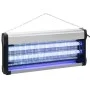 Lámpara antimosquitos de aluminio y ABS negro 40 W de vidaXL, Trampas para control de plagas - Ref: Foro24-50765, Precio: 63,...