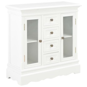 Aparador de madera maciza de pino blanco 70x28x70 cm de vidaXL, Aparadores - Ref: Foro24-280027, Precio: 203,21 €, Descuento: %