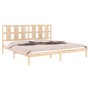 Estructura de cama madera maciza 180x200 cm de , Camas y somieres - Ref: Foro24-3105615, Precio: 153,17 €, Descuento: %