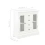 Sideboard aus massivem Kiefernholz weiß 70x28x70 cm von vidaXL, Sideboards - Ref: Foro24-280027, Preis: 200,07 €, Rabatt: %