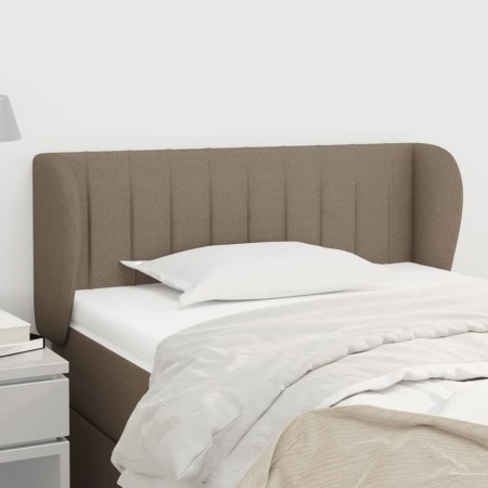 Cabecero de tela gris taupe 83x23x78/88 cm de , Cabeceros y pies de cama - Ref: Foro24-3117360, Precio: 43,02 €, Descuento: %