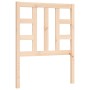 Estructura de cama individual con cabecero madera maciza de , Camas y somieres - Ref: Foro24-3191931, Precio: 85,83 €, Descue...