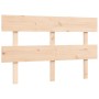 Cama de matrimonio personas mayores con cabecero madera maciza de , Camas y somieres - Ref: Foro24-3195321, Precio: 130,97 €,...
