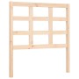 Estructura de cama individual con cabecero madera maciza de , Camas y somieres - Ref: Foro24-3192061, Precio: 88,63 €, Descue...