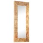 Espejo tallado a mano madera maciza de mango 110x50x2,5 cm de , Espejos - Ref: Foro24-321649, Precio: 131,22 €, Descuento: %