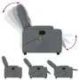 Sillón de masaje reclinable cuero sintético gris de , Sillones - Ref: Foro24-372513, Precio: 215,72 €, Descuento: %