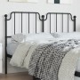 Cabecero de metal negro 140 cm de , Cabeceros y pies de cama - Ref: Foro24-373920, Precio: 30,30 €, Descuento: %