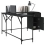 Escritorio madera de ingeniería negro 141x141x75 cm de , Escritorios - Ref: Foro24-837597, Precio: 101,11 €, Descuento: %
