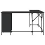Escritorio madera de ingeniería negro 141x141x75 cm de , Escritorios - Ref: Foro24-837597, Precio: 100,07 €, Descuento: %