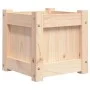 Jardinera madera maciza de pino 31x31x31 cm de , Maceteros y jardineras - Ref: Foro24-837394, Precio: 22,80 €, Descuento: %