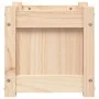 Jardinera madera maciza de pino 31x31x31 cm de , Maceteros y jardineras - Ref: Foro24-837394, Precio: 22,80 €, Descuento: %