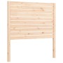 Estructura de cama con cabecero madera maciza 100x200 cm de , Camas y somieres - Ref: Foro24-3193196, Precio: 135,64 €, Descu...