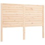 Estructura de cama con cabecero madera maciza 140x200 cm de , Camas y somieres - Ref: Foro24-3193206, Precio: 161,16 €, Descu...