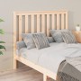 Cabecero de cama madera maciza de pino 141x6x101 cm de , Cabeceros y pies de cama - Ref: Foro24-818515, Precio: 50,72 €, Desc...