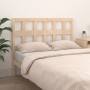 Cabecero de cama madera maciza de pino 140,5x4x100 cm de , Cabeceros y pies de cama - Ref: Foro24-818915, Precio: 64,14 €, De...