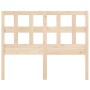 Cabecero de cama madera maciza de pino 140,5x4x100 cm de , Cabeceros y pies de cama - Ref: Foro24-818915, Precio: 64,14 €, De...