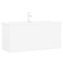 Mueble con lavabo madera de ingeniería blanco de , Tocadores de baño - Ref: Foro24-3071657, Precio: 344,66 €, Descuento: %
