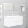 Mueble con lavabo madera de ingeniería blanco de , Tocadores de baño - Ref: Foro24-3071657, Precio: 344,66 €, Descuento: %