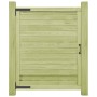 Puerta de valla de jardín madera pino impregnada 125x100 cm de vidaXL, Puertas de jardín - Ref: Foro24-45334, Precio: 82,99 €...