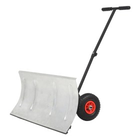 Pala quitanieves manual con ruedas 100x44 cm de vidaXL, Palas para nieve - Ref: Foro24-142915, Precio: 104,08 €, Descuento: %