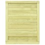 Puerta de valla de jardín madera pino impregnada 125x100 cm de vidaXL, Puertas de jardín - Ref: Foro24-45334, Precio: 82,99 €...