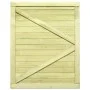 Gartenzauntor aus imprägniertem Kiefernholz, 125 x 100 cm von vidaXL, Gartentore - Ref: Foro24-45334, Preis: 79,96 €, Rabatt: %